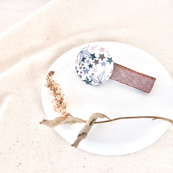 hair clip - Liberty Star - ヘアクリップ ベビー キッズ リバティ