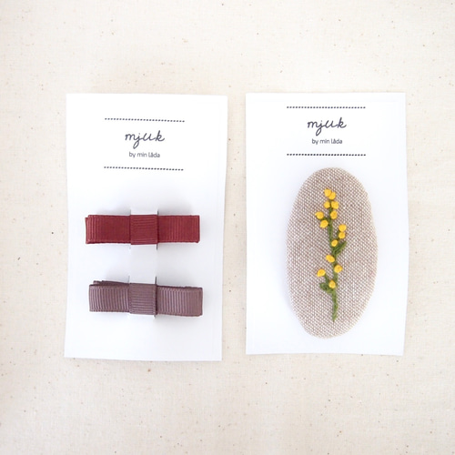 hair clip - Liberty Star - ヘアクリップ ベビー キッズ リバティ