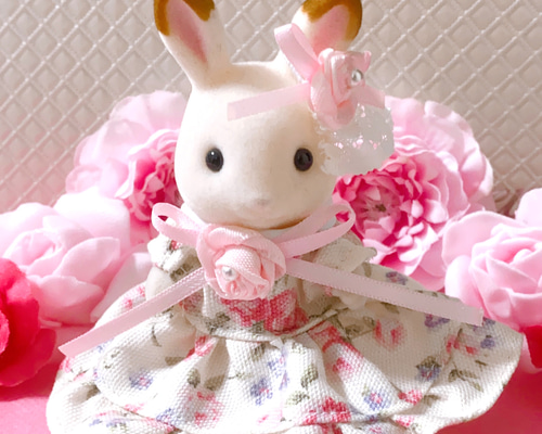 ♡シルバニアファミリー 女の子サイズ ハンドメイド服♡ その他人形 め