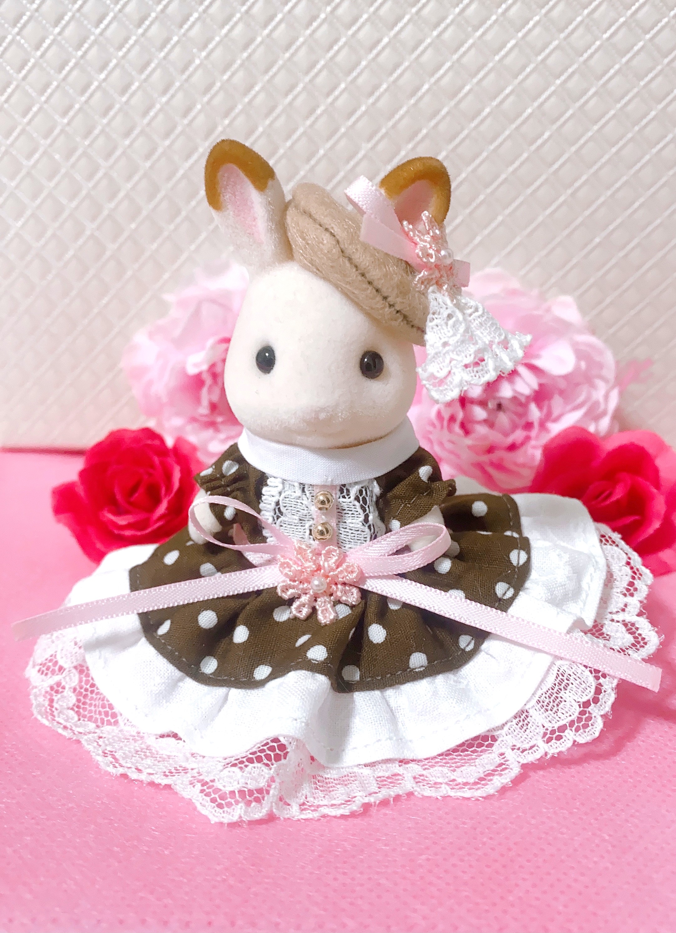 シルバニア　ハンドメイド　服　おにおん