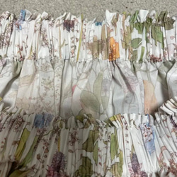 リバティ　ギャザースカート　セット　リンクコーデ　イルマ 7枚目の画像