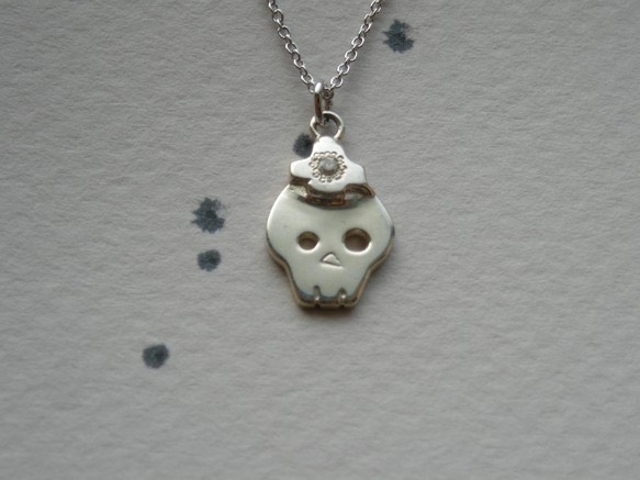 どくろちゃまシンプルペンダント