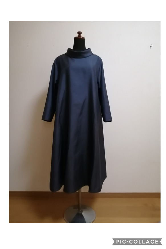 着物リメイク　ワンピース　ハンドメイド 