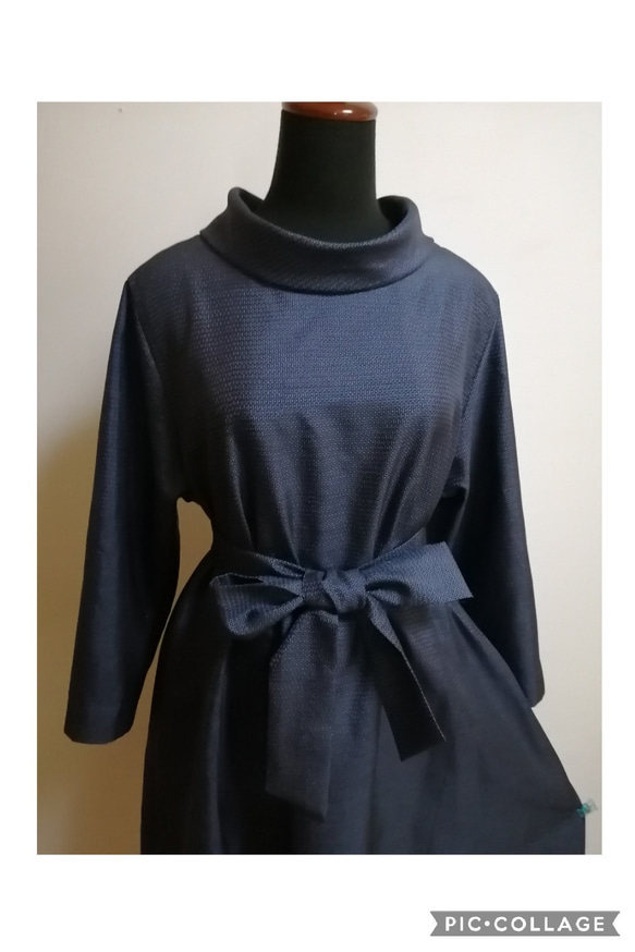 着物リメイク　ワンピース　ハンドメイド 