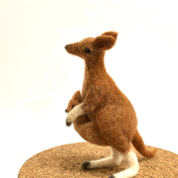 羊毛＊親子カンガル〜 羊毛フェルト 華梨 通販 12805685｜Creema