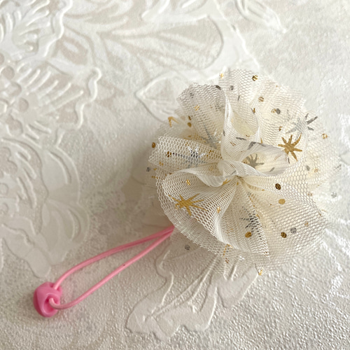 チュールリボン♡ヘアゴム ヘアゴム アート＆手仕事展in鎌倉 通販  