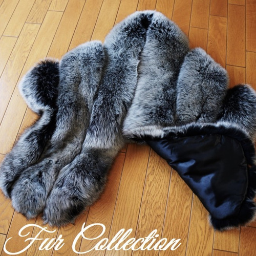 北欧の空気感☆フォックスファーストール ファーショール ファー 北欧の空気感☆フォックスファーストール ファーショール ファー