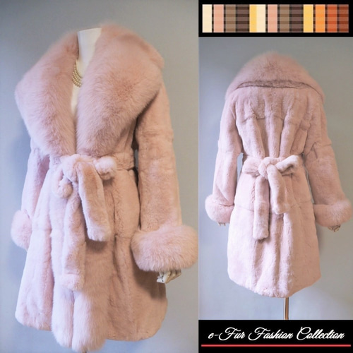 REAL 4BLOCK SAGA FOX FUR HOODIE COLLAR JACKET リアルサガ