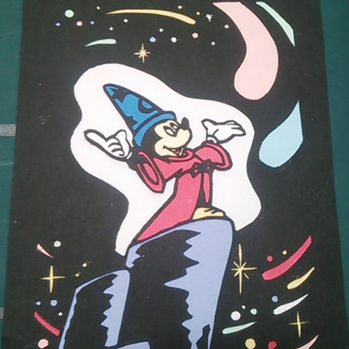 魔法使いのミッキー 切り絵 ai 通販 1500752｜Creema(クリーマ)