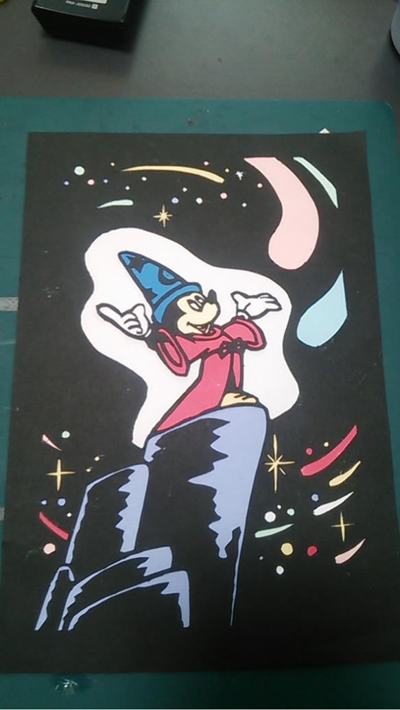 魔法使いのミッキー 切り絵 ai 通販 1500752｜Creema(クリーマ