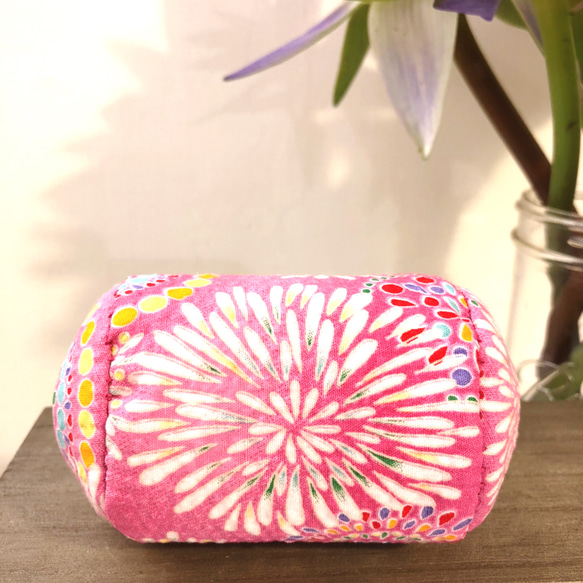 Nana手縫いのがま口：ピンクの泡  粉紅泡泡口金包/零錢包 第7張的照片