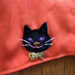 刺繍入り立体マスク☆ハロウィン 3枚目の画像