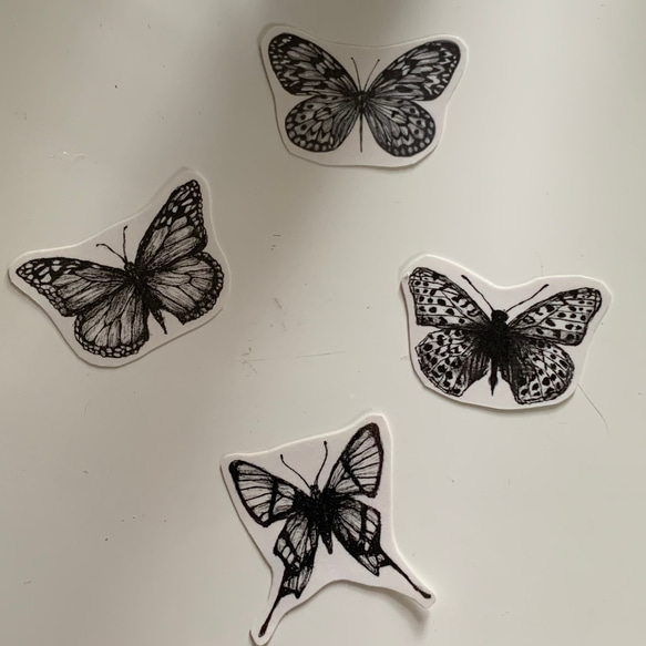 タトゥーシール : butterfly 2枚目の画像