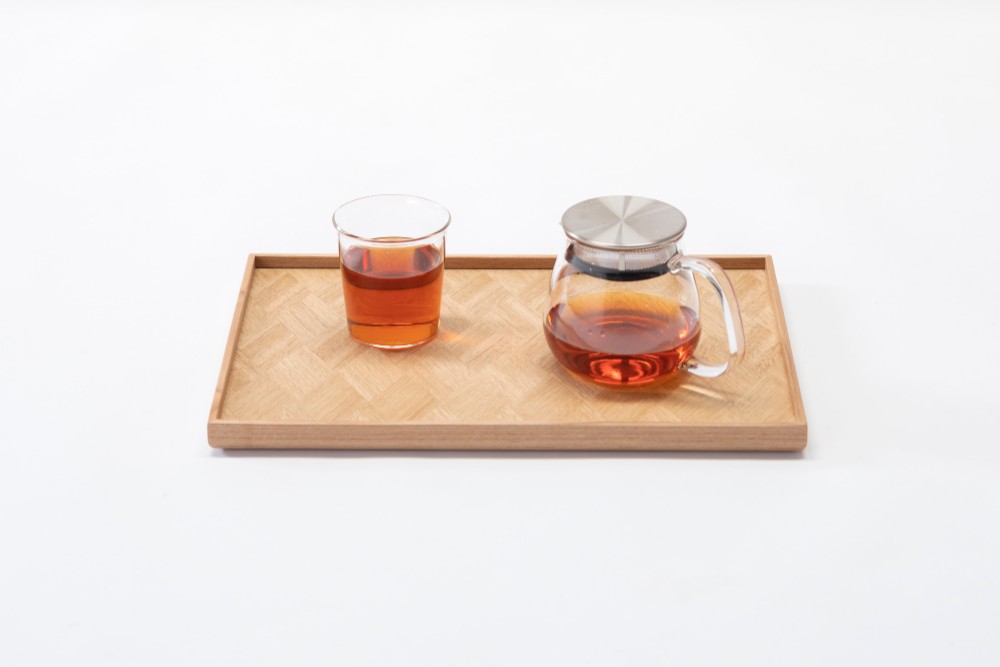 Rectangle RaysTray　ナラ〜Japanese oak〜