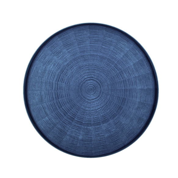 Round RaysTray S　藍染 〜indigo dyed〜 5枚目の画像