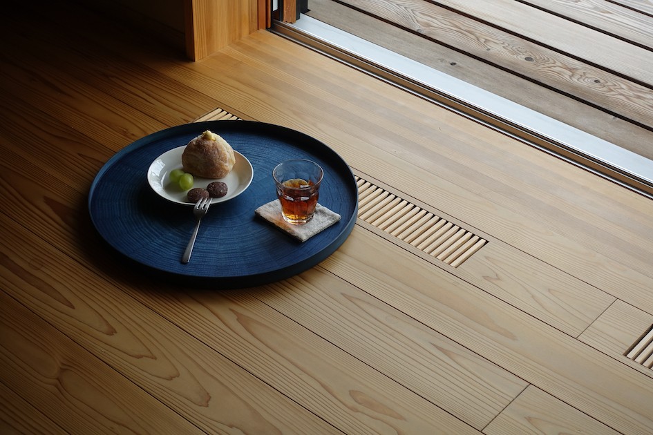 Round RaysTray L　藍染 〜indigo dyed〜