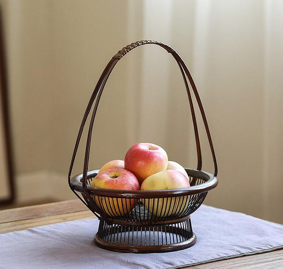 極上品 竹細工 茶道収納 手作工芸品  菓子折り 便攜 極上品 竹細工 茶道収納 手作工芸品 菓子折り 便攜 インテリア小物