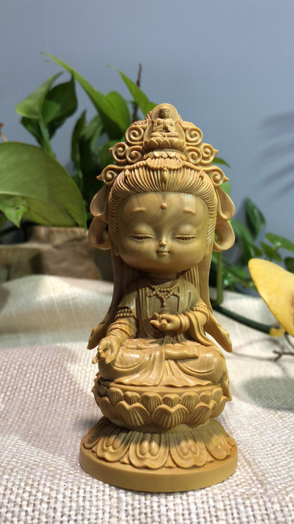 1293 特上彫 如意観音 観音菩薩 開運厄除 仏教美術 仏像 置物 彫刻工芸品 1293 特上彫 如意観音 観音菩薩 開運厄除 仏教美術 仏像 置物
