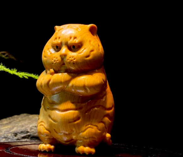 銘木　屋久杉 花器 花瓶 置物 虎杢 銘木屋久杉 花器 花瓶 置物 虎杢
