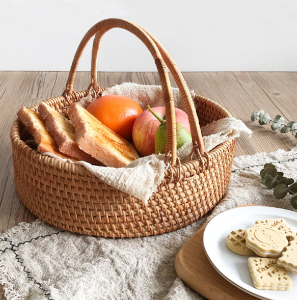 収納ケース 藤編 茶道具 ピクニック  便攜` 収納ケース 藤編 茶道具 ピクニック 小物入れ籠 便攜 民芸職人