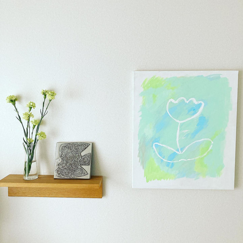 flower 】絵画 インテリア アート おしゃれ モダンアート 花の絵