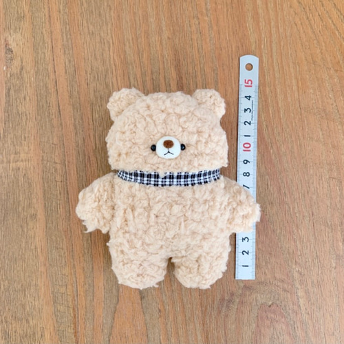 送料無料 クマ くま ぬいぐるみ ハンドメイド ぬいぐるみ ua