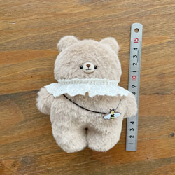 送料無料　受注生産　くまのぬいぐるみ　ぬいぐるみ　ハンドメイド　クマ　テディベア 7枚目の画像