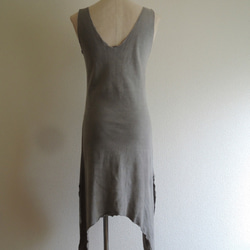 organic cotton Lakshmi dress　夜の空色 4枚目の画像