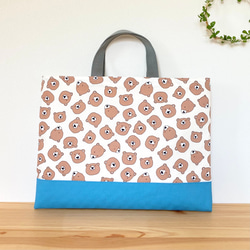 ❤️YUYUN❤️ キルト生地で作る レッスンバック 絵本バック