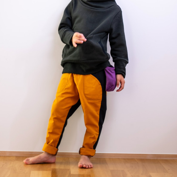 《ハロウィン限定》カバパンツ 男の子ズボン【size90～120】 4枚目の画像