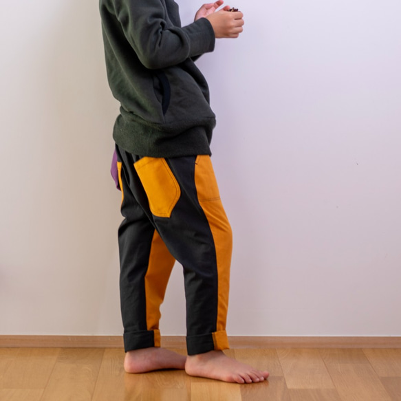 《ハロウィン限定》カバパンツ 男の子ズボン【size90～120】 5枚目の画像
