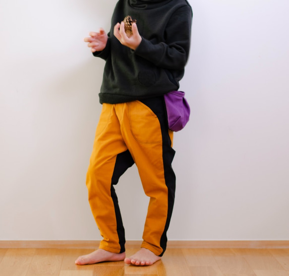 《ハロウィン限定》カバパンツ 男の子ズボン【size90～120】 4枚目の画像