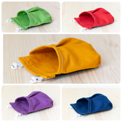 男の子ママが作った移動ポケット【帆布】ビビット 入学準備 入園準備　入園入学2026 3枚目の画像