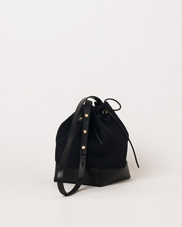 ミニマリスト　CANVA/LEATHER　BOHO　BAG 3枚目の画像