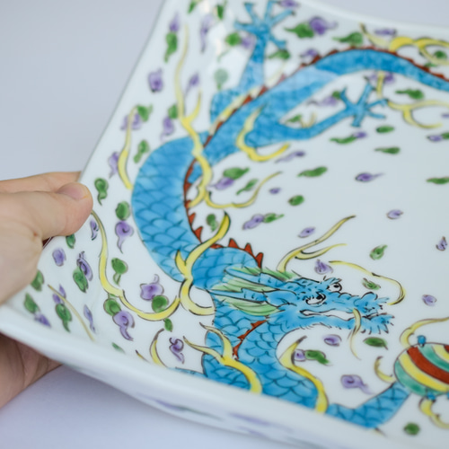 在庫限り】縁起の良い器_昇龍_大皿［完売］ 大皿 エリアCC 通販