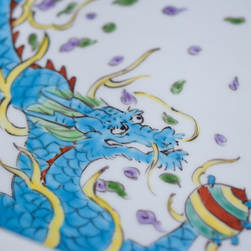 在庫限り】縁起の良い器_昇龍_大皿［完売］ 大皿 エリアCC 通販