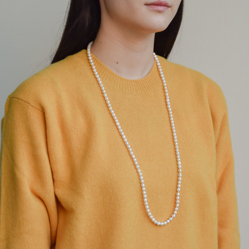 50%OFFセール】We are pearls_ロング（白パールのみ/グレーパール完売 