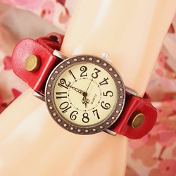 腕時計 革時計 アンティーク 1本売り 色の選択自由 1枚目の画像