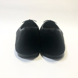 簡單的petanko！雙色芭蕾舞鞋（黑色x古銅色） 第5張的照片