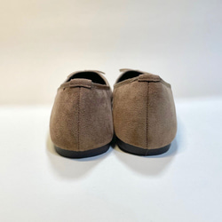 《售罄》2款鞋墊Season 2WAY 輕量雙色芭蕾舞鞋（橡木x黑色）22.5cm-25.0cm 第4張的照片