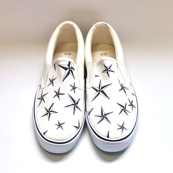 Star and Rock 運動鞋（22.5cm〜25.5cm・SS〜3L尺寸）Nautical Star 第2張的照片