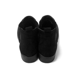 [僅L尺寸]尖頭靴（銀色x黑色） 第4張的照片
