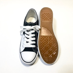 黑 x 白雙色低幫運動鞋 (22.0cm〜30.0cm) 第6張的照片