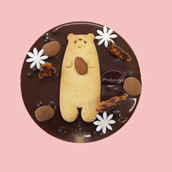 4号＊濃厚ベルギーチョコ【ショコ】　〜チョコレートムースのホールケーキ〜 1枚目の画像