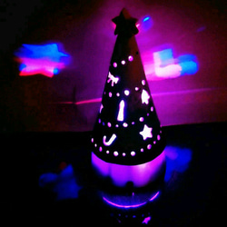 《星飾りSlim》クリスマスツリーのランプシェード 3枚目の画像