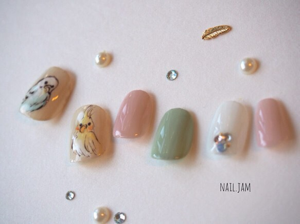 再再再販】小鳥日和 ネイルチップ（つけ爪） NAIL.JAM 通販