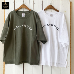 Sale☆ロゴ プリント カレッジ Tシャツ ビッグシルエット おおきめ ゆったり Ｔシャツ メンズ レディース 3枚目の画像