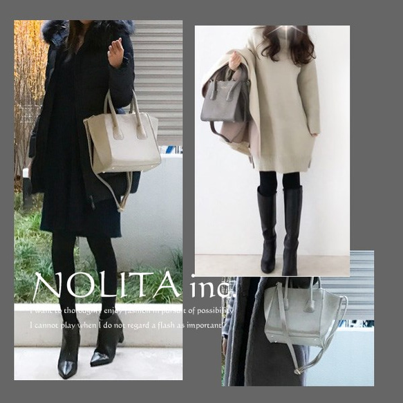NOLITA☆原裝2路袋黑色 第3張的照片