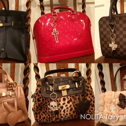 包包飾品，吊飾，骷髏，十字架，翅膀，包包飾品，讓你的包包時尚華麗，鑰匙圈 第5張的照片