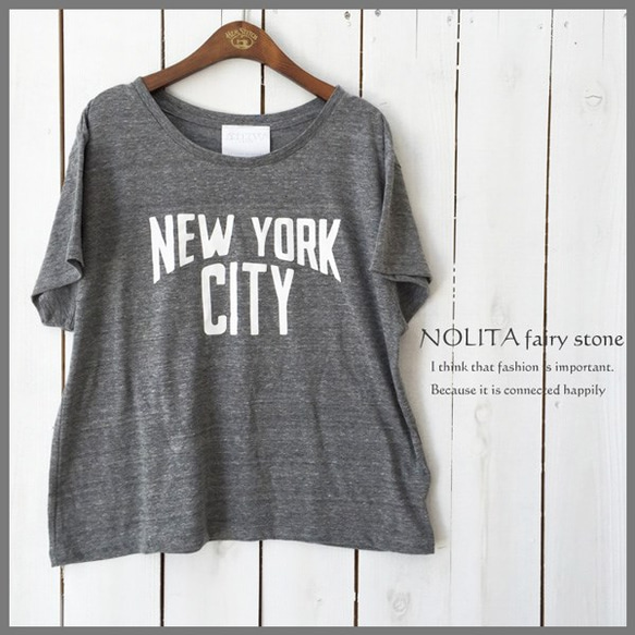 再販☆とろける着心地☆NEW YORK オリジナルゆるふわ着回しTシャツ 5枚目の画像